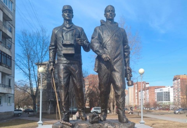 Памятник ликвидаторам Чернобыльской аварии установили в Красноярске