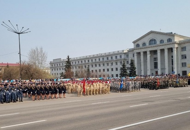 Вода, бронежилеты и воздушные змеи: что нельзя проносить на шествие в честь Дня Победы в Красноярске