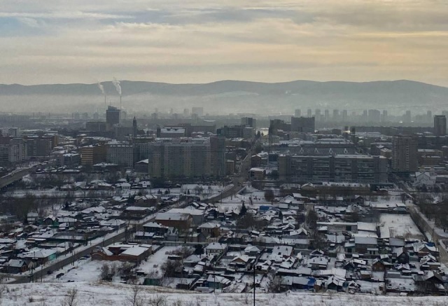 Красноярцы встретят декабрь под «черным небом»