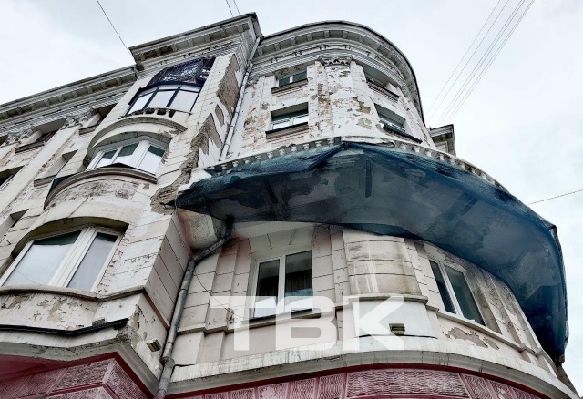 Разрушающийся исторический дом на проспекте Мира отремонтируют за 10 млн рублей