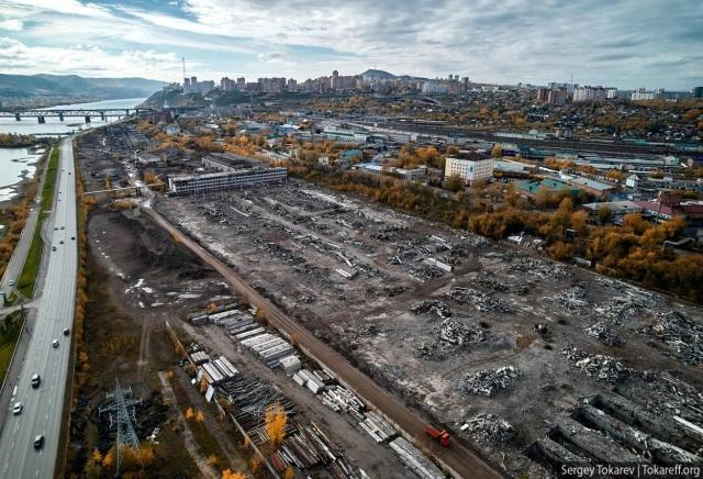 У компании Владимира Егорова вновь отсудили землю Комбайнового завода в Красноярске