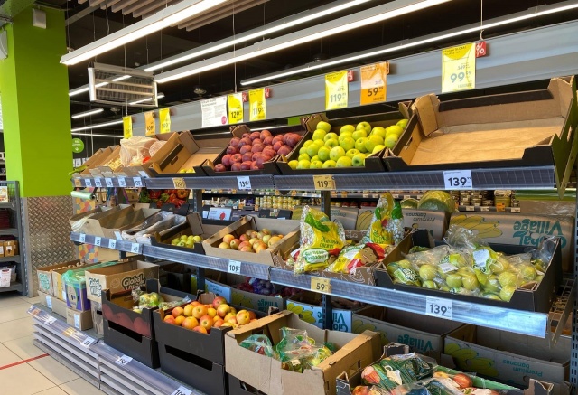 Подешевели только овощи: за год в Красноярском крае цены на продукты выросли на 14%