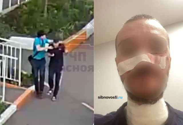 «Мне горло зашили, теперь есть, пить больно»: красноярец, на которого напал мужчина с ножом, рассказал о своем состоянии «Мне горло зашили, теперь есть, пить больно»: красноярец, на которого напал мужчина с ножом, рассказал о своем состоянии