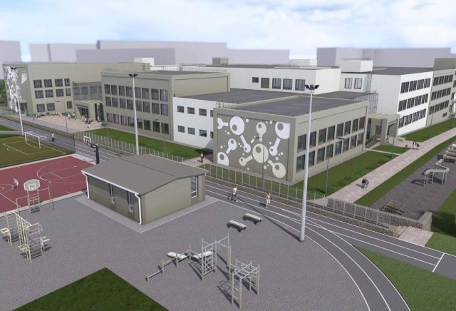 Школу на 1100 мест построят в красноярском Солнечном в 2027 году