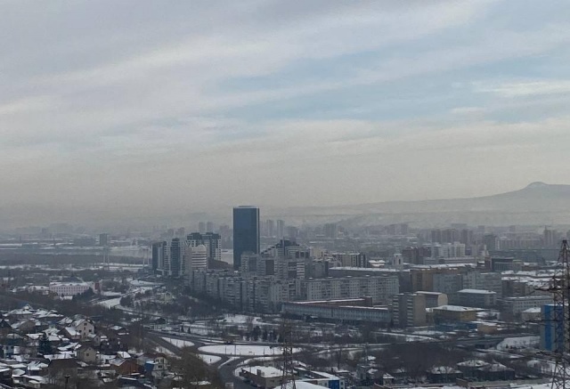 Красноярский воздух признали одним из самых загрязненных в России