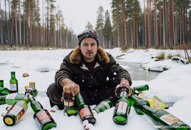 В Красноярском крае чаще всего алкоголем травятся безработные мужчины