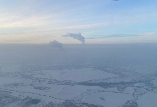 Режим «черного неба» ввели в Красноярске на 3 дня