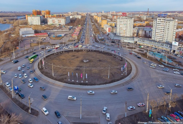 В Красноярске снесут павильоны у Предмостной площади, чтобы расширить проспект