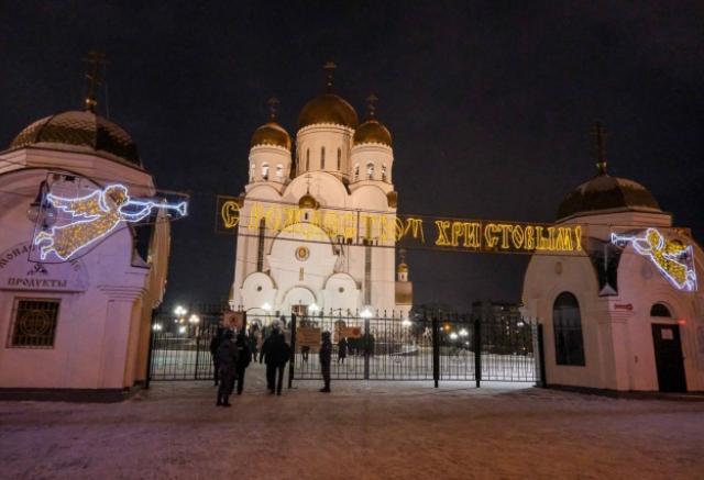 Рождественский Сочельник в Красноярске: бесплатные автобусы к храмам и временные перекрытия