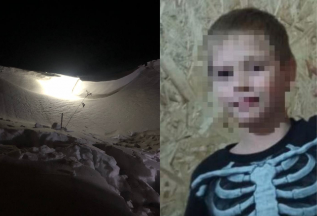 В Шарыповском районе пропавшего 9-летнего мальчика нашли мертвым: он прыгнул в снежный овраг и задохнулся
