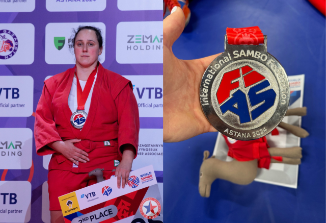 Красноярка заняла второе место на Чемпионате мира по самбо