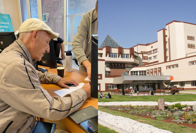 Пенсионер хотел поступить в СФУ, но не хватило баллов: 75-летнему красноярцу подарили сертификат на обучение