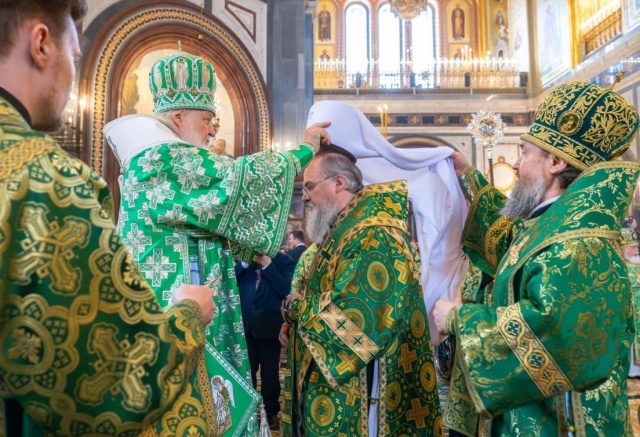 Епископа Красноярского и Ачинского Никиту возвели в сан митрополита Епископа Красноярского и Ачинского Никиту возвели в сан митрополита