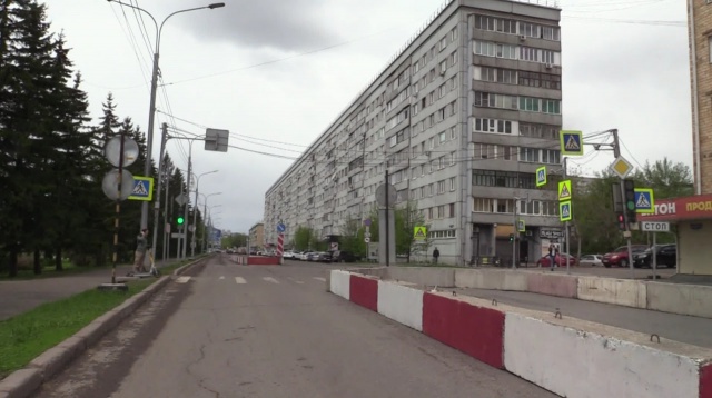 Схема движения изменится на Дубровинского в Красноярске