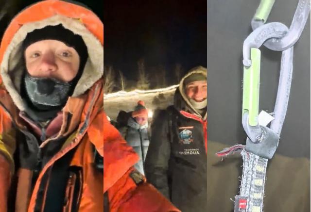 «По ощущениям -48°C, может и за -50°C»: красноярцы в мороз отправились в поход на Торгашинский хребет 