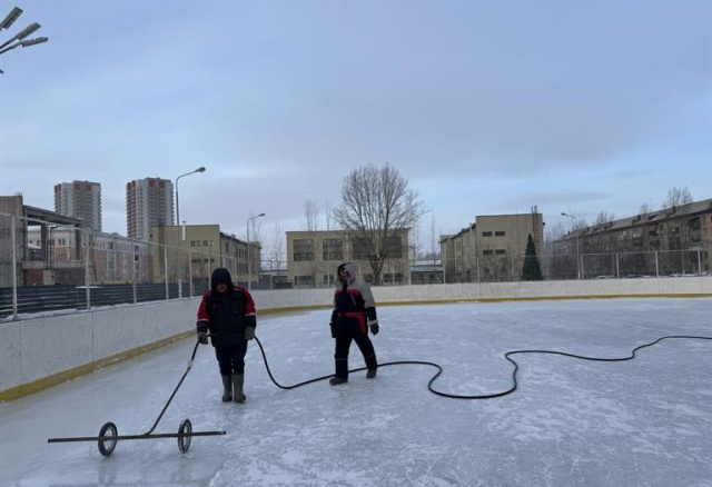93 дворовых катка откроются в Красноярске: публикуем карту