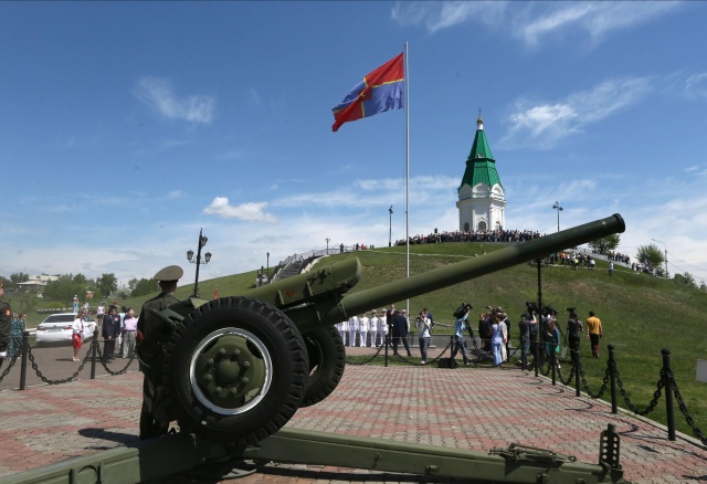 В Красноярске могут вернуть пушку на Караульную гору