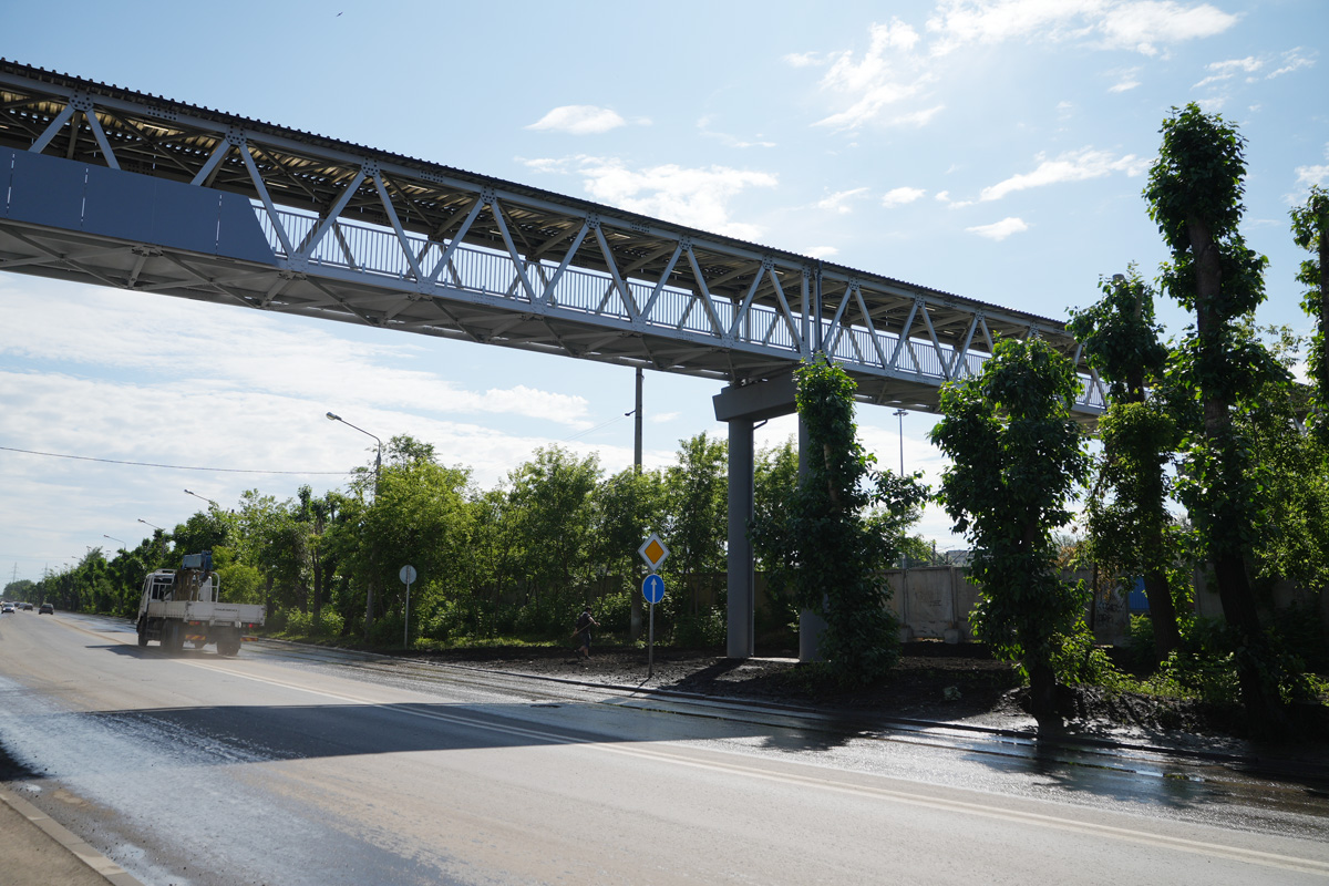 В Красноярске открыли виадук на Семафорной