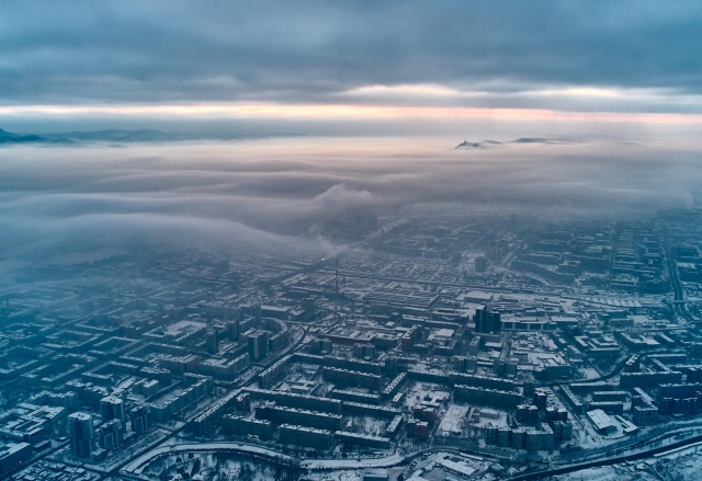 Воздух Красноярска назвали самым грязным в России в 2023 году