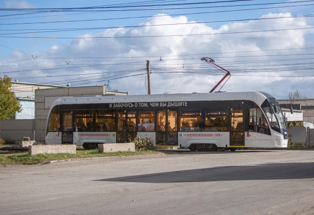 Схема движения трех трамваев временно изменится в Красноярске