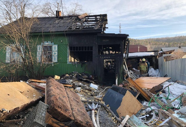 3 человека погибли при пожаре в Дивногорске