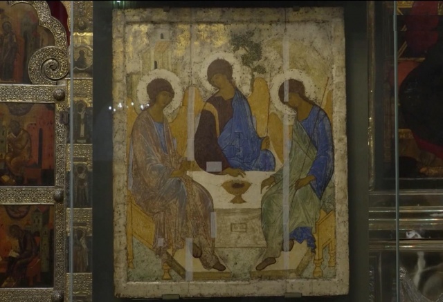 Икону «Троица» Андрея Рублёва привезут в храм Христа Спасителя 4 июня