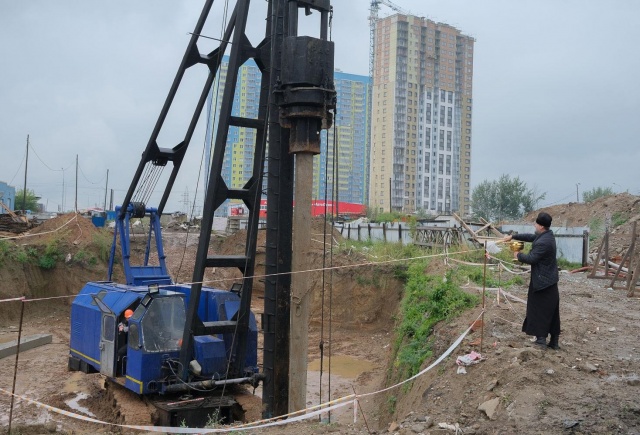 Еще одну церковь начали строить в Красноярске