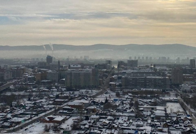 Режим «черного неба» ввели в Красноярске