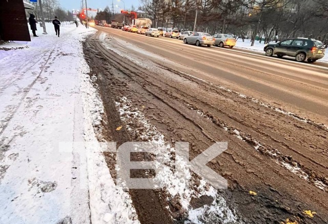 Красноярцы создали петицию «против реагентов и соли на дорогах»