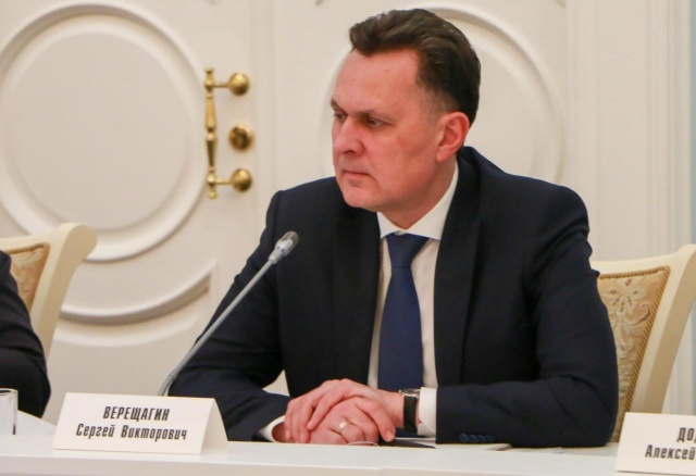 На пост мэра выдвинули председателя правительства Красноярского края Сергея Верещагина