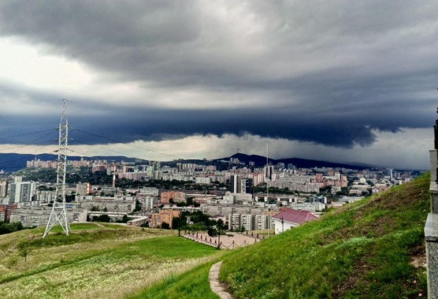 Выходные в Красноярске вновь будут дождливыми