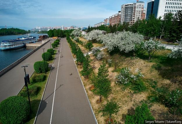 Вместо проекта «В центре Мира» в Красноярске появятся «ЯРкие берега»