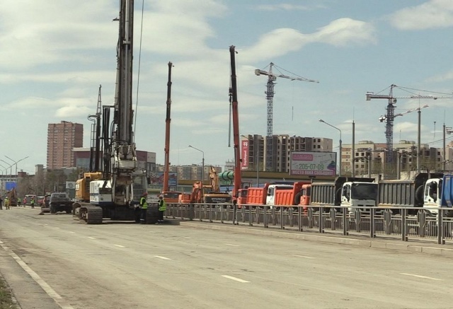 В Красноярске начали строить первую станцию метро на Шахтеров