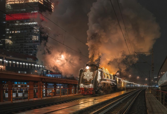 Поезд Деда Мороза приедет в Красноярск